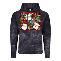 Cloud Black santa christmas Vintage Hoodie - AdoDesignShop