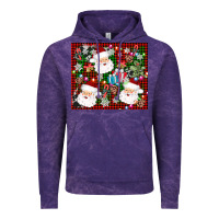 Cloud Purple santa christmas Vintage Hoodie - AdoDesignShop