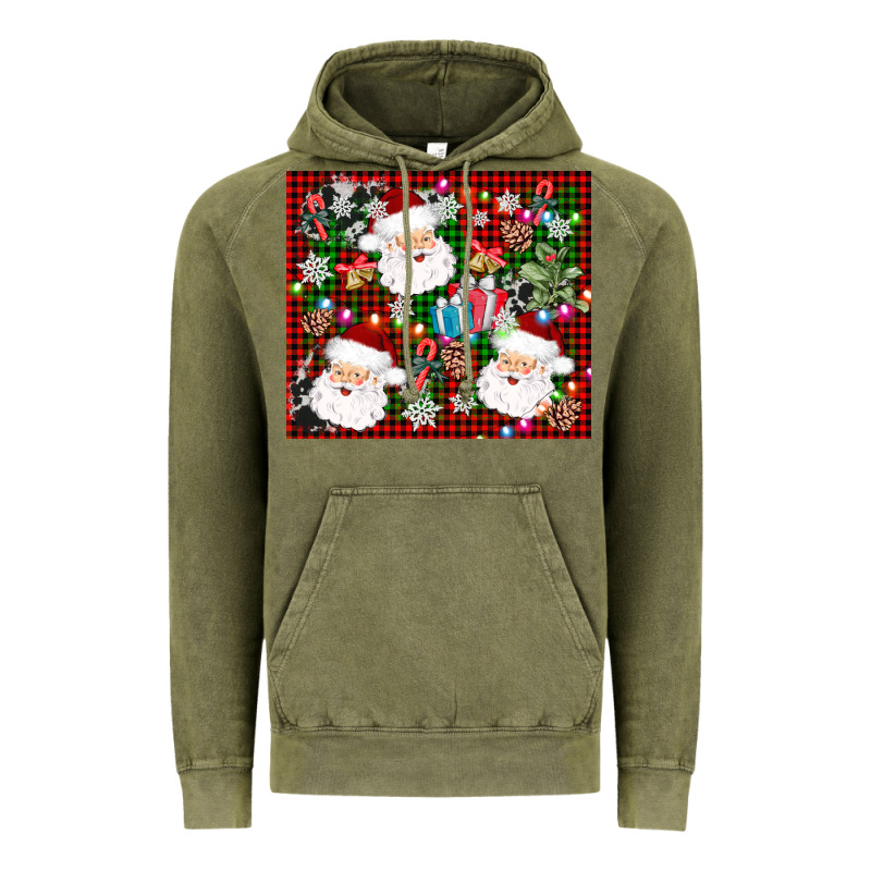 Santa Christmas Vintage Hoodie by AdoDesignShop | Teevron