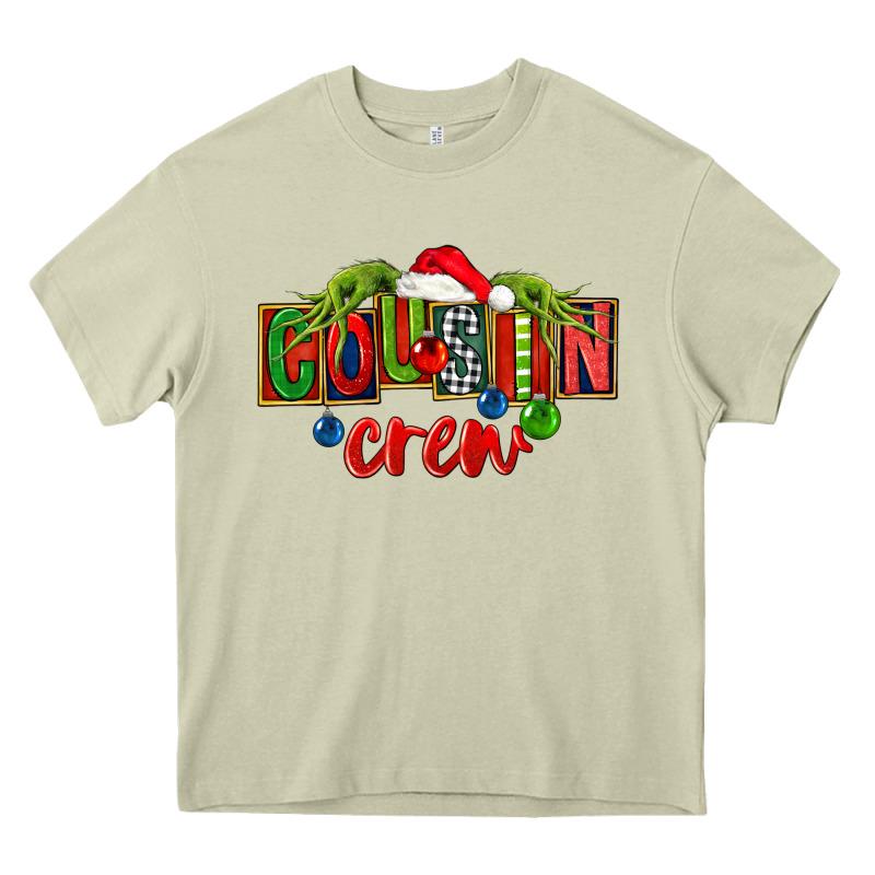 Cousin Crew Christmas Heavy Core Tee by FaDigitalArtStudio | Teevron