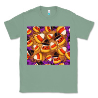Sage Candy Pattern Classic Tee - CowhideDigitalArt