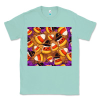 Seafoam Candy Pattern Classic Tee - CowhideDigitalArt
