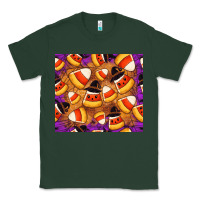Sports Green Candy Pattern Classic Tee - CowhideDigitalArt