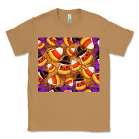 Toasted Coconut Candy Pattern Classic Tee - CowhideDigitalArt
