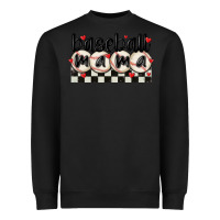 Black baseball mama Heavyweight Sweatshirt - MaliasSmallBusiness