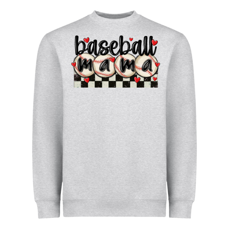 Baseball Mama Heavyweight Sweatshirt by MaliasSmallBusiness | Teevron