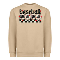 Mushroom baseball mama Heavyweight Sweatshirt - MaliasSmallBusiness