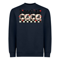Navy baseball mama Heavyweight Sweatshirt - MaliasSmallBusiness