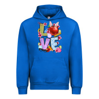Cobalt Easter love Teacher Urban Hoodie - OliviaCreatesArt