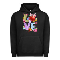Pigment Black Easter love Teacher Urban Hoodie - OliviaCreatesArt