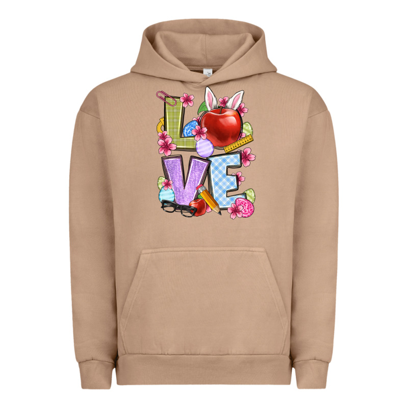 Easter Love Teacher Urban Hoodie by OliviaCreatesArt | Teevron