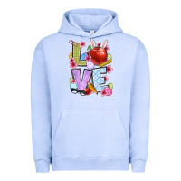 Pigment Grape Ice Easter love Teacher Urban Hoodie - OliviaCreatesArt