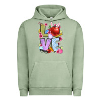 Pigment Oil Green Easter love Teacher Urban Hoodie - OliviaCreatesArt