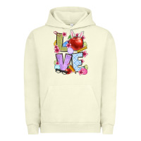 Pigment Pistachio Easter love Teacher Urban Hoodie - OliviaCreatesArt