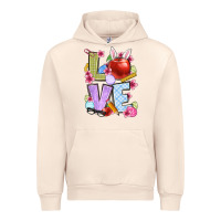 Sandshell Easter love Teacher Urban Hoodie - OliviaCreatesArt