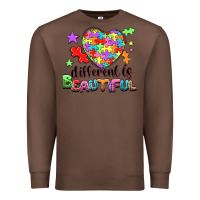 Chestnut different is beautiful Premium Sweatshirt - NancyCooperArtShop