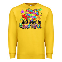 Lemon different is beautiful Premium Sweatshirt - NancyCooperArtShop