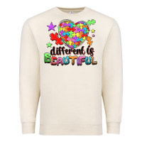 Sandshell different is beautiful Premium Sweatshirt - NancyCooperArtShop