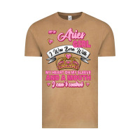 Vintage Camel As A Aries Girl I Was Born With My Heart On My Sleeve And A Mouth Vintage Tee - Jasminsmagicworld