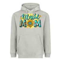 Moon Dust Blessed Mom with Sunflowers Heavyweight Hoodie - texasbilliewilder