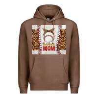 Chestnut baseball mom with leopard tumbler tbs Premium Hoodie - TumblerDesignByShophia