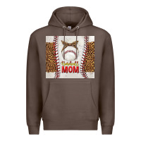 Coffee baseball mom with leopard tumbler tbs Premium Hoodie - TumblerDesignByShophia