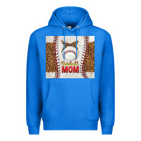 True Royal baseball mom with leopard tumbler tbs Premium Hoodie - TumblerDesignByShophia