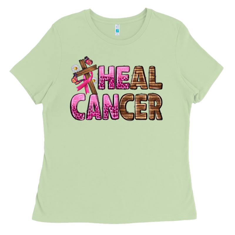 Heal Cancer Ladies Tee by texasbilliewilder | Teevron