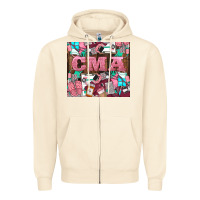 Sandshell cma Zipper Hoodie - LillyAllenDesigns