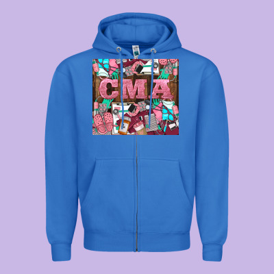 Cma Zipper Hoodie Designed By Lillyallendesigns