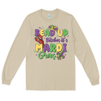 Mushroom bead up bitches it's mardi gras Long Sleeve Tee - MaliasSmallBusiness