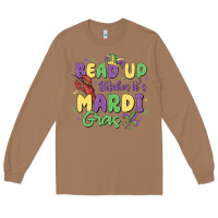 Toasted Coconut bead up bitches it's mardi gras Long Sleeve Tee - MaliasSmallBusiness