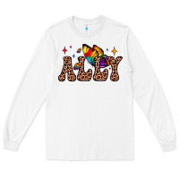 White ally Long Sleeve Tee - JahusDesignShop