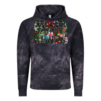 Cloud Black just a girl who loves christmas Vintage Hoodie - AdoDesignShop