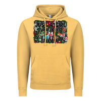 Vintage Mustard just a girl who loves christmas Vintage Hoodie - AdoDesignShop