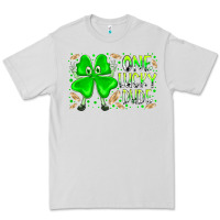 Dove Grey one lucky dude Premium Tee - RacoonDesign