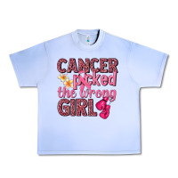 Grape Ice cancer picked the wrong girl Urban Heavy Tee - NancyCooperArtShop