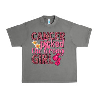 Tornado cancer picked the wrong girl Urban Heavy Tee - NancyCooperArtShop
