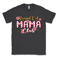 Smoke stressed out mama club Classic Tee - MaliasSmallBusiness