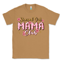 Toasted Coconut stressed out mama club Classic Tee - MaliasSmallBusiness