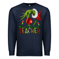 Navy Christmas Character Premium Sweatshirt - NancyCooperArtShop