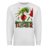 Oatmeal Heather Christmas Character Premium Sweatshirt - NancyCooperArtShop