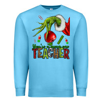 Ocean Blue Christmas Character Premium Sweatshirt - NancyCooperArtShop