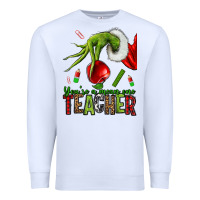 White Christmas Character Premium Sweatshirt - NancyCooperArtShop