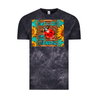 Cloud Black just a girl who loves ladybugs Vintage Tee - LillyAllenDesigns