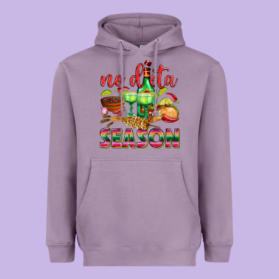No Dieta Season Heavyweight Hoodie Designed By Texasbilliewilder