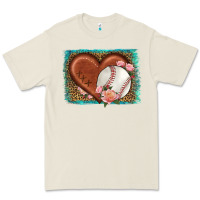 Bone western leopard baseball heart Premium Tee - HRA Design Shop