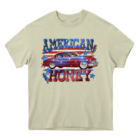 Mossy American honey 4th of july Heavy Core Tee - CowGirlArtShop