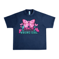 Navy cancer picked the wrong girl Urban Heavy Tee - NancyCooperArtShop