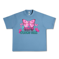 Pebble Blue cancer picked the wrong girl Urban Heavy Tee - NancyCooperArtShop